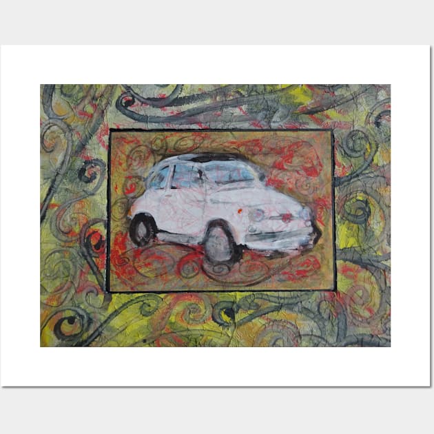 Fiat 500 - 323 Wall Art by walter festuccia